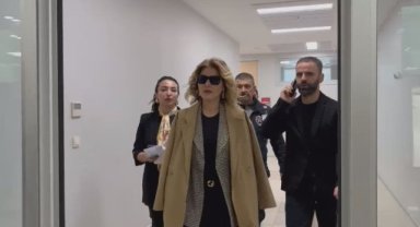 Gülben Ergen Sıla bebek paylaşımıyla ilgili ifade vermek için Çağlayan Adliyesi'ne geldi