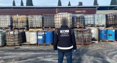 İzmir'de kaçak akaryakıt operasyonu