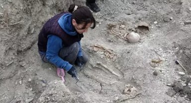 Kanalizasyon kazısında çıkan insan kemikleri incelemeye alındı