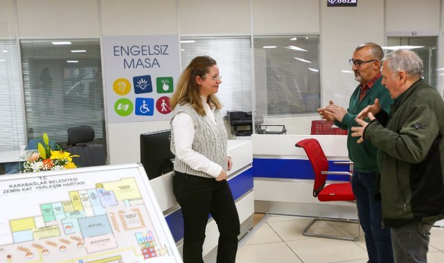 Karabağlar Belediyesi’nden “Engelsiz Masa” hizmeti