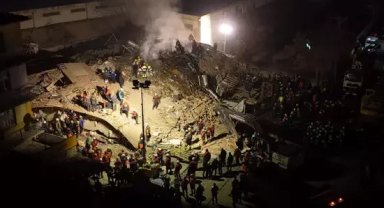 Konya'da çöken 4 katlı binayı yapan müteahhit gözaltında