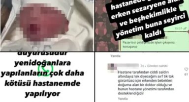 Sosyal medyada yayılan özel hastanede bebeklere kötü muamele iddialarıyla ilgili inceleme başlatıldı