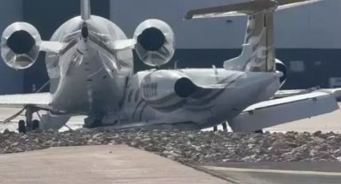 ABD'de özel jet pistten çıkarak başka bir jetle çarpıştı: 1 ölü