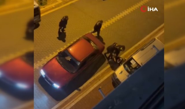 Aracını çaldığını iddia ettiği şahsı karakola götürmeye çalıştı, ortalık karıştı