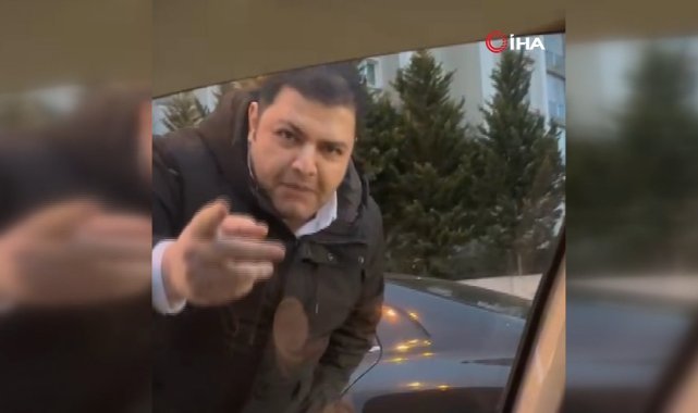 Başakşehir’de skandal görüntü: Maganda kadın sürücüye böyle saldırdı