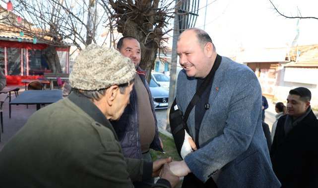 Başkan Çiçek Sahada