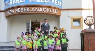 Bayraklı Belediyesinden miniklere deprem bilinci eğitimi