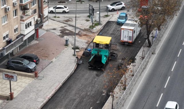 Bayraklı'da asfalt çalışmaları sürüyor
