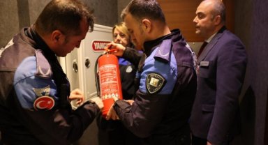 Bayraklı zabıtasından konaklama tesislerine denetim