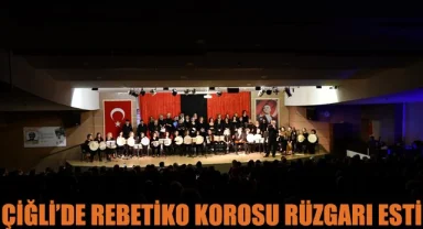 Çiğli’de Rebetiko Korosu Rüzgarı Esti