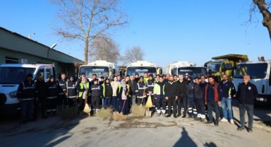Efes Selçuk sokaklarında temizlik harekâtı