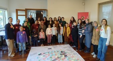 Güzel İzmir Hareketi’nin merkez üssü Şato oldu: Ballıkuyulu anne ve çocuklar hayallerini çizdi