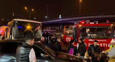 Kayseri'de 6 aracın çarpıştığı zincirleme kazada 7 kişi yaralandı