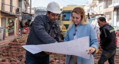 Konak’ta doğalgaz çalışmaları hız kazandı