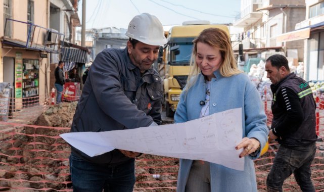 Konak’ta doğalgaz çalışmaları hız kazandı