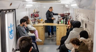 Konak’ta mobil barista eğitimleri başladı