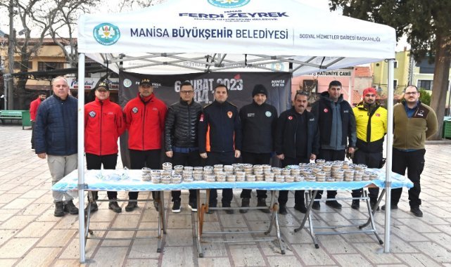 Manisa Büyükşehir Belediyesi Depremde Hayatını Kaybedenleri Andı