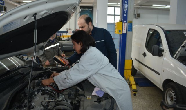 Otomotiv sanayinin kalbi, Ege Meslek Yüksekokulunda atıyor