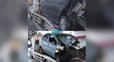 Patlayan lastiği değiştirenlere otomobil çarptı: 2 ölü, 7 yaralı