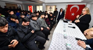 Sanayide staj yapan öğrencilere koruyucu ekipman desteği