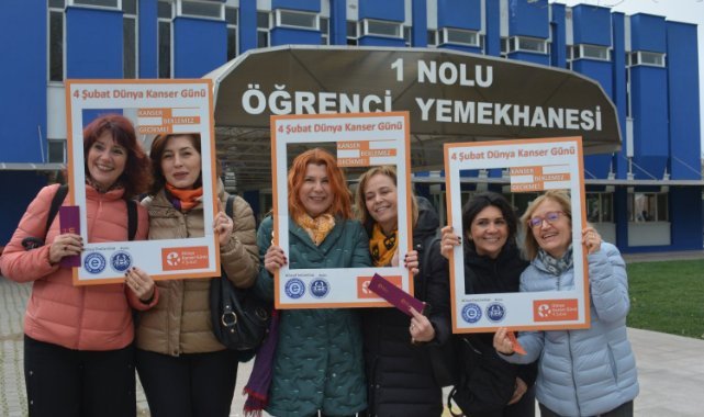 “Turuncu Mikrofon” ile kansere dikkat çekildi