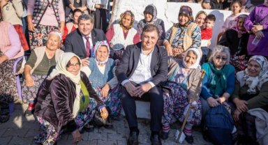 Üreticilerden Başkan Tugay'a "destek" teşekkürü