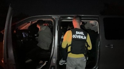 İzmir’de 38 düzensiz göçmen yakalandı