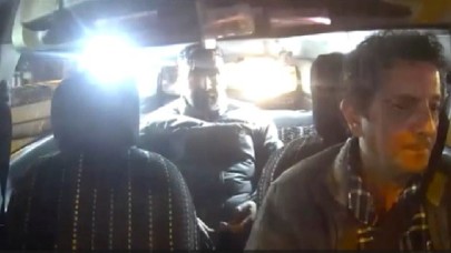 Başına silah dayadığı taksiciye dehşet yaşattı