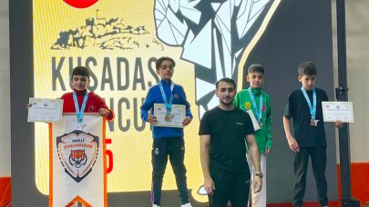 Aliağalı Karateciler Kuşadası’ndan 5 Madalya İle Döndü