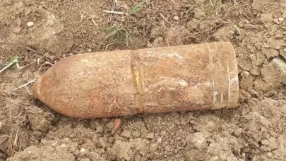 Çanakkale'de, patlamamış top mermisi imha edildi