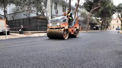 Bornova’nın gözde sokağına bayramlık asfalt