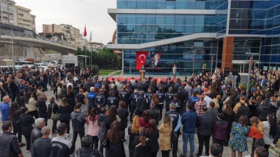 Başkan Önal, personelle bayramlaştı