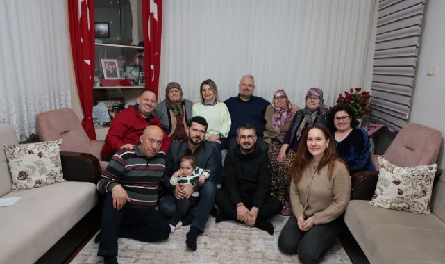 Başkan Pehlivan, orucunu şehit ailesiyle açtı