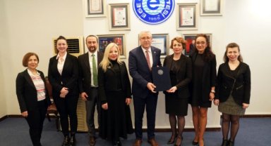 Ege Üniversitesi ile Azerbaycan Mimarlık ve İnşaat Üniversitesi arasında “Tezli Yüksek Lisans Çift Diploma Programı” açılacak