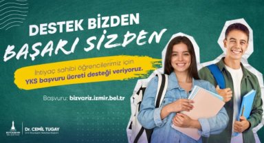İzmir Büyükşehir Belediyesi’nden öğrencilere YKS ücreti desteği