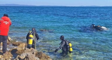 İzmir'de denize düşen araç içinde bir kişi hayatını kaybetti