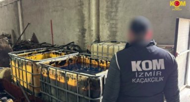 İzmir'de kaçak akaryakıt operasyonu
