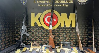 İzmir’de yasa dışı silah ticareti operasyonunda 1 kişi yakalandı