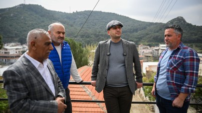 Başkan Ömer Eşki çalışmaları yerinde inceledi