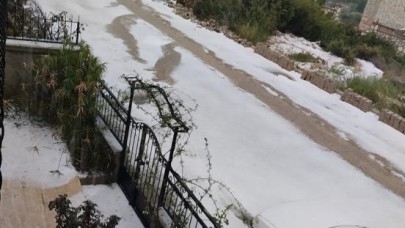 Seferihisar beyaza büründü