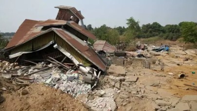 Myanmar'daki depremlerde hayatını kaybedenlerin sayısı 3 bin 354’e yükseldi