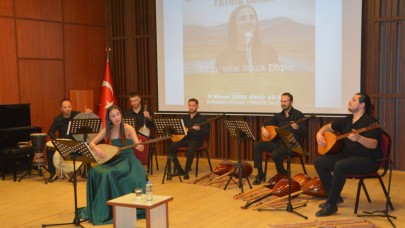 EÜ Konservatuarında "Uzun Yollar, Büyük Ezgiler"  konseri