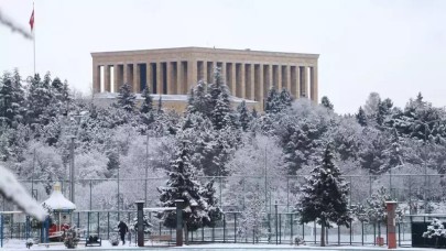 Ankara'da kar ve fırtına uyarısı