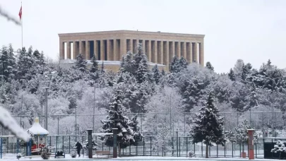 Ankara'da kar ve fırtına uyarısı