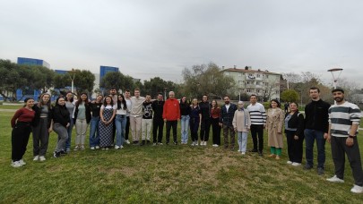 Rektör Prof. Dr. Budak, uluslararası öğrencilerle bir araya geldi