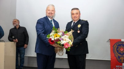 Menemen’de Polis Haftası’na yakışan kutlama