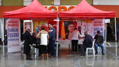 Bayraklı’da Sağlık Haftası etkinlikleri ilgi gördü