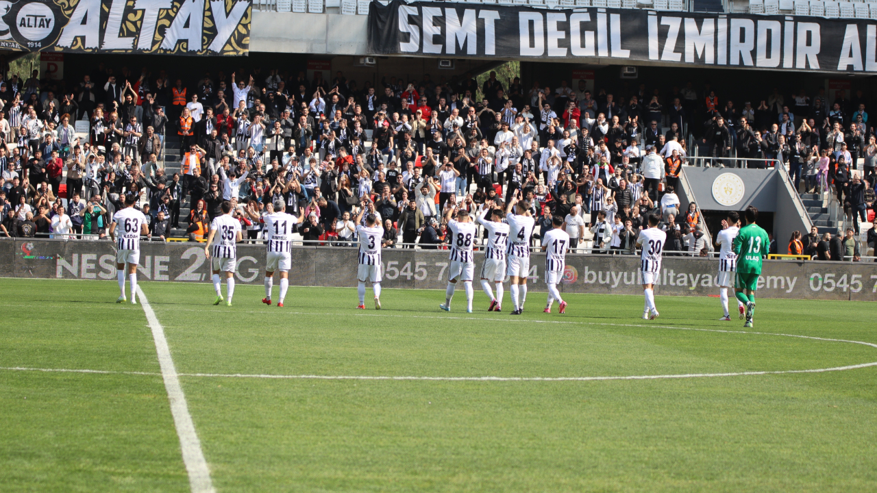 Altay, İskenderunspor'a kaybederse 3. Lig'e düşecek