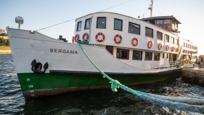 Tarihi Bergama Vapuru ile Körfez’de unutulmaz anlar
