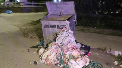 Denizli’de çöp konteynerinde yeni doğmuş bebek cesedi bulundu